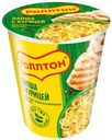 Лапша быстрого приготовления Роллтон Горячая порция с курицей, 70г