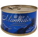 Икра минтая Авача тихоокеанского деликатесная соленая 130г