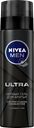 Гель для бритья NIVEA Men Ultra Черный с активным углем, 200мл