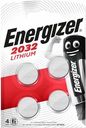 Батарейки Energizer CR2032 литиевые 4шт.