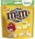 Шоколадное драже M&M's с арахисом и молочным шоколадом, 240 г