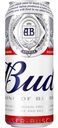 Пиво Bud светлое 5%, 450мл