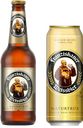 Пиво FRANZISKANER Premium Weissbier, светлое, нефильтрованное, пшеничное, банка/бутылка, 0,45 л