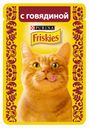 Корм Friskies для кошек с говядиной в подливе, 85 г