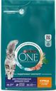 Корм сухой для кошек PURINA ONE с высоким содержанием курицы, для стерилизованных, 3кг