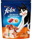 Корм FELIX Двойная Вкуснятина с птицей сухой для кошек 300г