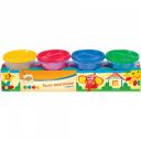 Тесто-пластилин для детского творчества Глобус, 4 цвета