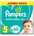 Подгузники Pampers Active Baby-Dry 5 (11-16 кг), 60 шт