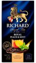 Чай черный Richard Royal Peach & Mint в пакетиках 1,5 г х 25 шт