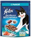 Сухой корм Felix Двойная вкуснятина с рыбой для домашних пород, 300 г
