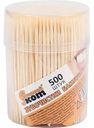 Зубочистки Рыжий Кот бамбуковые, 500шт.