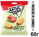 Сухарики Хрусteam Багет Томат и зелень, 60 г