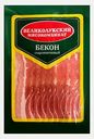 Бекон из свинины Великолукский МК сырокопченый нарезка 200г