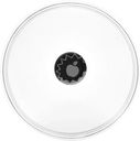 Крышка стеклянная HOMECLUB Solid 24см, безободковая, Арт. H-CL24