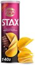 Чипсы картофельные Lay's Stax Ароматные ребрышки барбекю 140 г