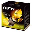 Чай Curtis Sunny Lemon  черный ароматизированный, 20 пирамидок
