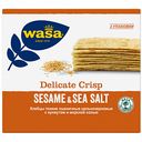 Хлебцы пшеничные цельнозерновые Wasa с кунжутом и морской солью, 190 г
