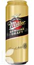 Напиток MILLER ДЖЕНЬЮИН ДРАФТ 4,7%, 0.43л