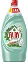 Гель для мытья посуды пена-эффект Fairy Нежные руки Чайное дерево и мята, 900мл