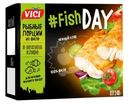Минтай Vici Fish Day филе порции в нежном кляре обжаренные замороженные, 240г