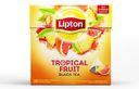 Чай Lipton Tropical Fruit черный, 20х1.8 г