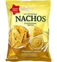 Чипсы Happy Crisp Nachos Горчица с луком, 75 г