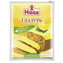 HAAS Глазурь со вкусом лимона 75г сашет(Пец-Хаас):10