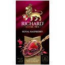Чайный напиток RICHARD Royal Raspberry гибискус, малина, 25 пакетиков