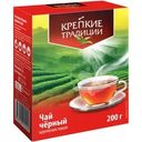 Чай черный Крепкие Традиции крупнолистовой 200г