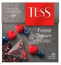 Чай Tess forest dream чёрный в пирамидках 20х1.8г