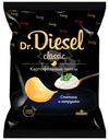 Чипсы Dr.Diesel из натурального картофеля со вкусом Сметана и петрушка 120г