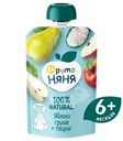 Пюре ФрутоНяня яблоко-груша-творог с 6 месяцев, 90г