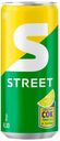 Газированный напиток Street лимон-лайм сильногазированный 0,33 л