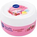 Крем увлажняющий Nivea Soft Кокетливая малинка, 100 мл