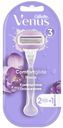 Станок д/бритья женский Gillette Venus Breeze с 2 сменными кассетами