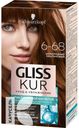 Краска GLISS KUR УХОД&УВЛАЖНЕНИЕ стойкая для волос 1шт в ассортименте