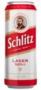 Пиво Schlitz Премиум Хеллес светлое пастеризованное 5%, 430 мл