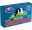 Масло Экомилк сливочное несоленое 82.5% 180г