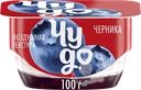 Десерт творожный ЧУДО Творожок взбитый двухслойный Черника 4,2%, без змж
