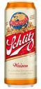Пиво Schlitz Weizen пшеничное светлое пастеризованное нефильтрованное осветленное, 430мл