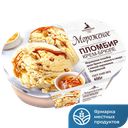 Мороженое Петрохолод Пломбир крем-брюле, с кешью в сахаре с карамелью, 400г