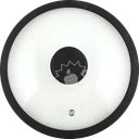 Крышка HOMECLUB 24см, с силиконовым ободом Арт. XW-G-006