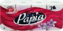 Бумага туалетная PAPIA Bali Flower 3-слоя, 8шт