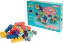 Пластиковая интеллектуальная игрушка:конструктор 6902