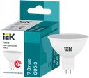 Лампа IEK LED MR16, 7Вт, 230В, 4000К, GU5.3, софит