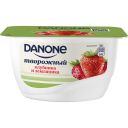 БЗМЖ Продукт DANONE творожный с клубникой/земляникой 3,6% п/ст 130г