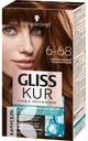 Краска GLISS KUR УХОД&УВЛАЖНЕНИЕ стойкая для волос 1шт в ассортименте
