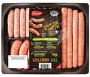 Ассорти колбасок Самсон Grill Box XXL из свинины гриль со специями и травами охлаждённые, 1кг