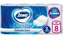 Туалетная бумага Zewa Deluxe Без аромата 3 слоя 8 рулонов