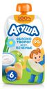 Пюре фруктовое Агуша яблоко/творог/печенье с 6 мес 90г г/п